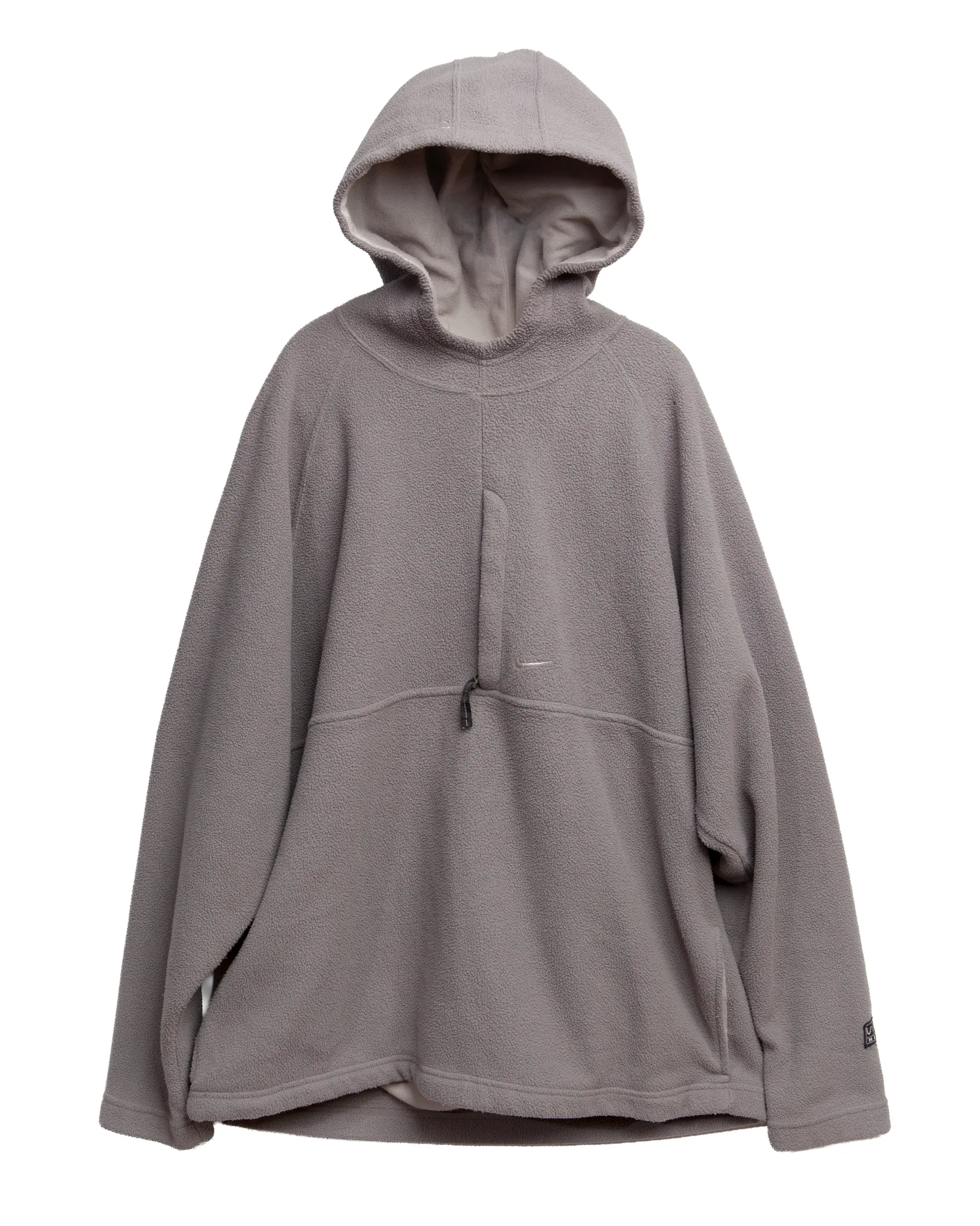 open heart fleece hoodie